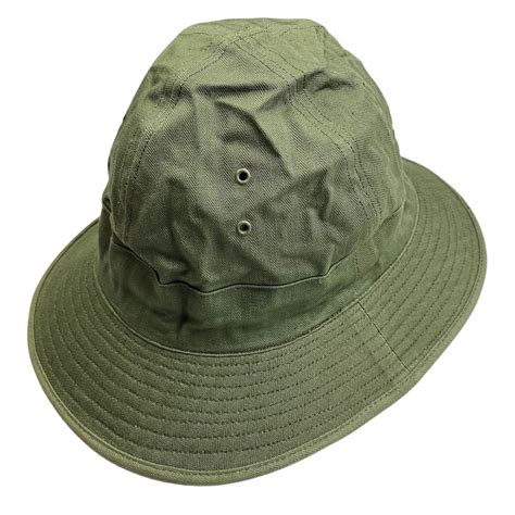 Original WWII US 'Boonie' tropical hat - Oorlogsspullen.nl - Militaria shop