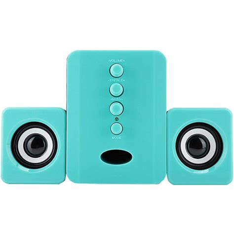 Wendry Bluetooth Speakers, 5V 2.1 Stereo Bass USB Bluetooth Speaker, Details with Professional ...