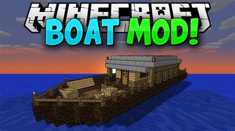 Minecraft Mods || MORE BOATS!!! || Pirate Ships!!! || Mod Showcase [1.7.10] - YouTube