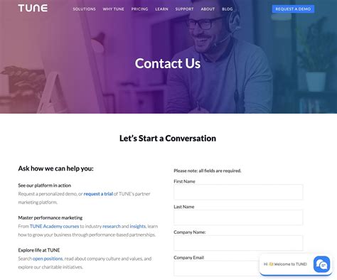 How to Create the Perfect Contact Us Page (25 Examples) - TechBlog