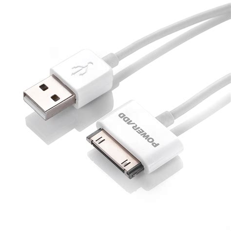 Genuine 30 Pin USB Data Sync Charger Cable Cord For Apple iPhone 4 4S ...