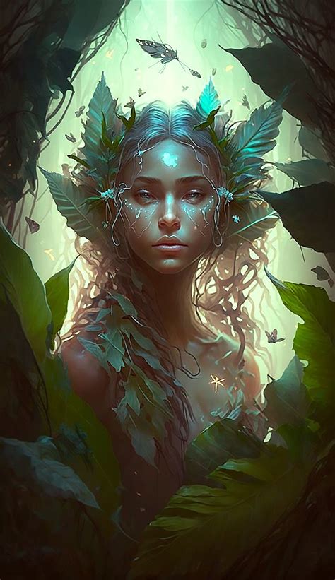 Fantasy Forest Nymph, made with AI. Fantasy Forest, Fantasy Art, Fantasy Inspiration, Character ...
