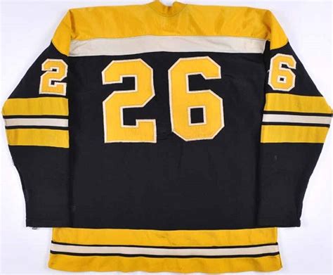 Frosty's Hockey World - Boston Bruins Jersey History: 1970-1971