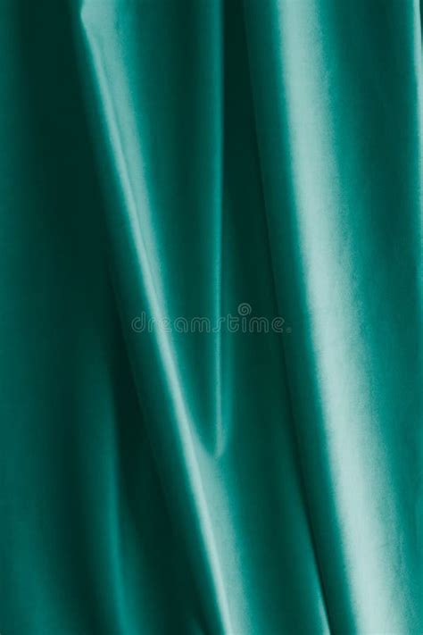 Abstract Emerald Fabric Background, Velvet Textile Material for Blinds or Curtains, Fashion ...