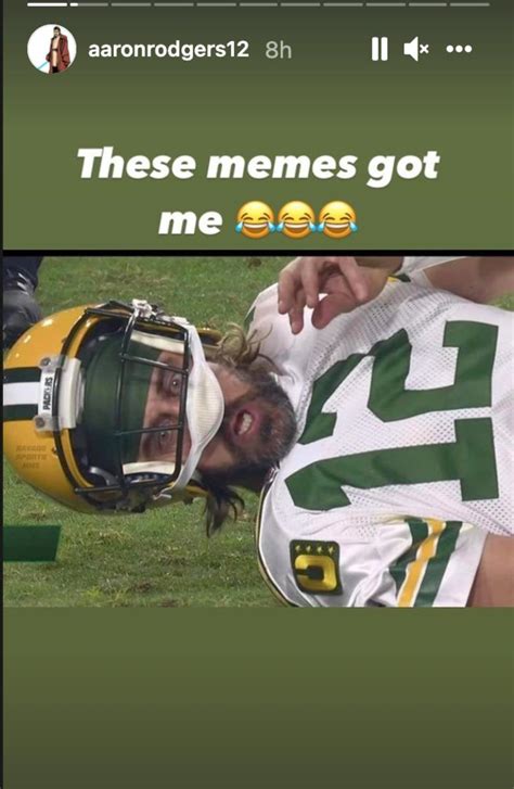 Aaron Rodgers posts his favorite Aaron Rodgers meme - Sports Illustrated