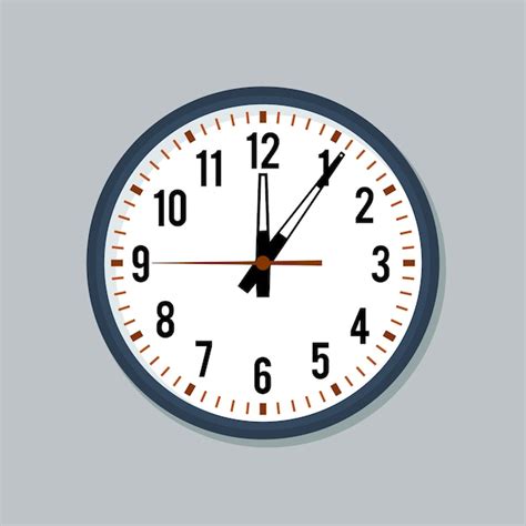 Premium Vector | Clock illustration