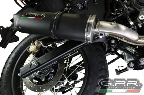 Royal Enfield Himalayan d 42,5mm 2017-18 GPR Exhaust SlipOn Silencer Furore Nero | eBay