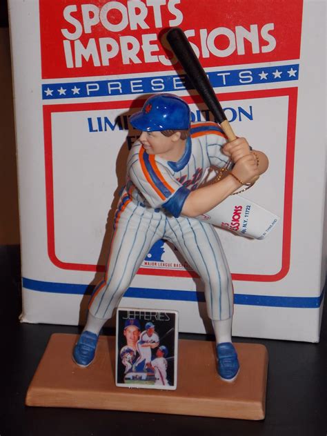 1989 Sports Impressions New York Mets Gregg Jefferies Limited Edition ...