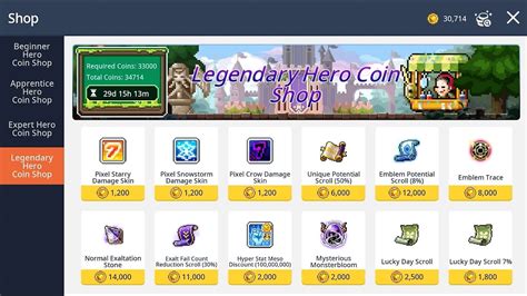 Maplestory M - Event Emblem Scroll / Luck Exalt Stone / Inherit ...