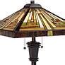 Quoizel Stephen Tiffany Art Glass Floor Lamp - #M8034 | Lamps Plus