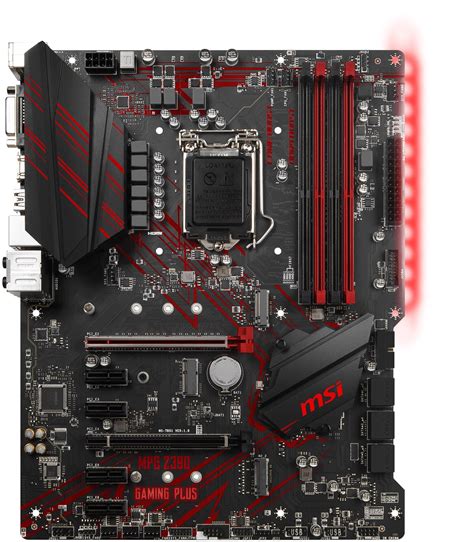 MSI MPG Z390 GAMING PLUS Intel Motherboard - MPG Z390 GAMING PLUS | CCL Computers