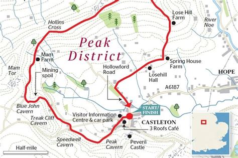 Times Walks: Castleton and Lose Hill, Peak District, Derbyshire | Peak ...