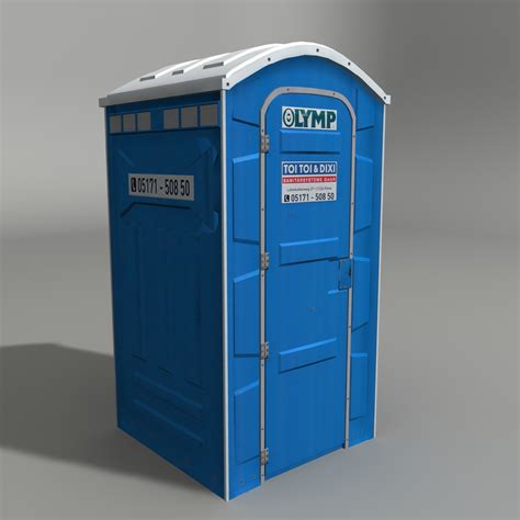 Porta Potty Free 3D Model - .mb - Free3D