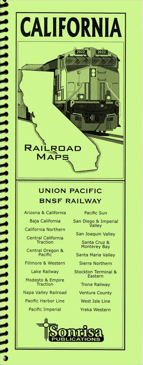 CALIFORNIA Railroad Maps