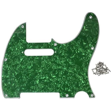 Amazon.com: IKN 8 Hole Tele Pickguard w/Screws Fit USA/MX Standard Telecaster Pickguard ...