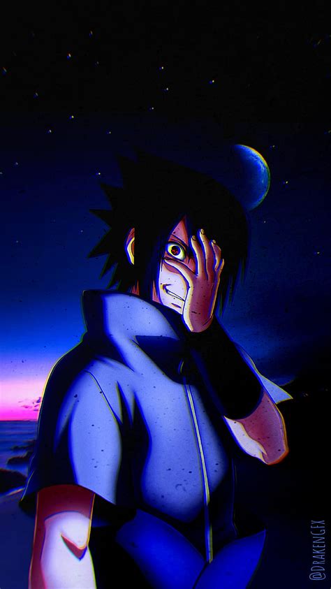 Sasuke Mangekyou Sharingan Wallpaper