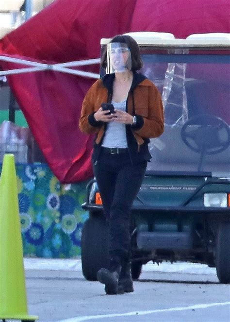 ANA DE ARMAS on the Set of The Gray Man in Los Angeles 03/24/2021 – HawtCelebs