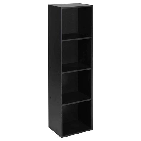 ALBERT AUSTIN Book Shelf Cube Storage 1-2-3-4 Tier Cube Bookcase, Shelving Unit Display, Storage ...