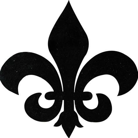 Black Fleur de Lis Mosaic Art | Others | Mozaico | Symbols, Fleur de ...