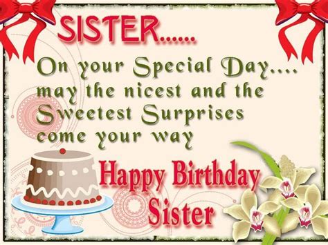 blessed birthday sister - Google Search | Birthday greetings for sister, Birthday wishes for ...