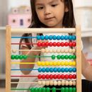 Melissa & Doug Abacus - Classic Wooden Educational Counting Toy with ...