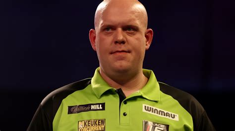 Darts legend Michael van Gerwen looks unrecognisable with hair and trim ...