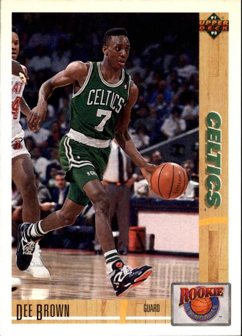 1991-92 (CELTICS) Upper Deck Rookie Standouts #R12 Dee Brown