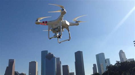 Man uses drone for aerial photography of intersections | abc13.com