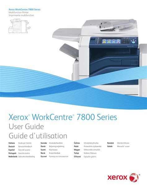 Xerox WorkCentre 7855 User manual | Manualzz