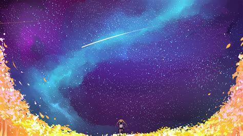 Anime Galaxy Desktop Wallpapers - Wallpaper Cave