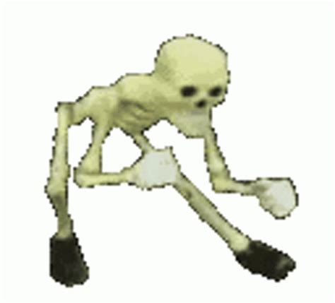 Skeleton Dancing Sticker – Skeleton Dancing Fast – discover and share GIFs