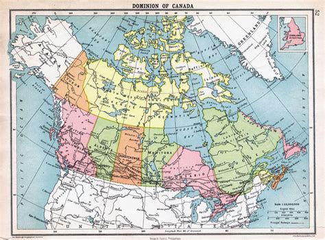 Political Map Of Canada A Political Map Of Canada Northern America ...