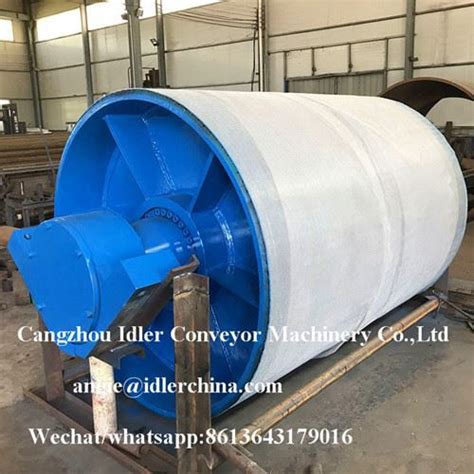 China Customized Belt Conveyor Steel Head Drive Drum Pulley Suppliers, Manufacturers, Factory ...