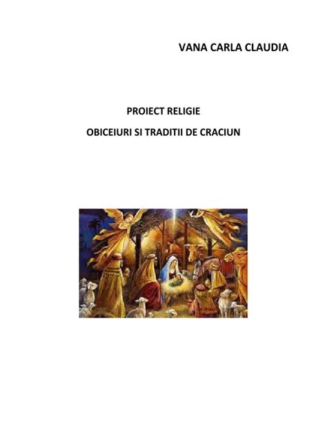 Obiceiuri de Craciun | PDF