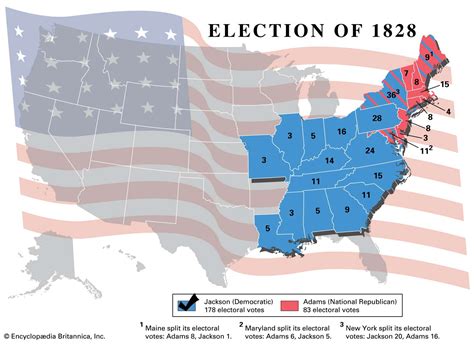 A History of U.S. Presidential Elections in Maps | Britannica