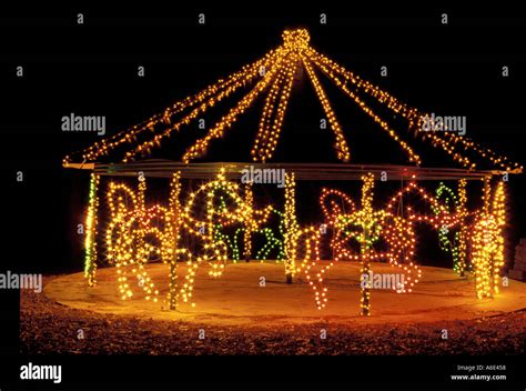 Stone mountain park christmas lights hi-res stock photography and images - Alamy