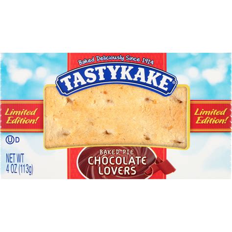 TastyKake® Chocolate Lovers Baked Pie 4 oz. Box - Walmart.com - Walmart.com