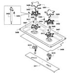 Thermador PCG486GD/02 gas cooktop parts | Sears PartsDirect