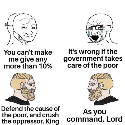 King "Chad" Lemuel: Proverbs 31 Man : r/dankchristianmemes