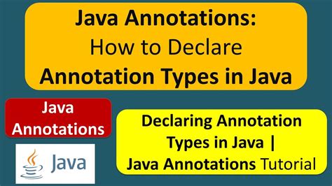 Annotations in java - pastorsen