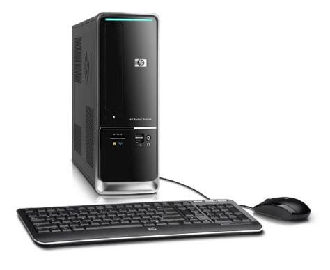 HP Pavilion Slimline s5610f Desktop PC - Black | HP Pavilion Desktop ...