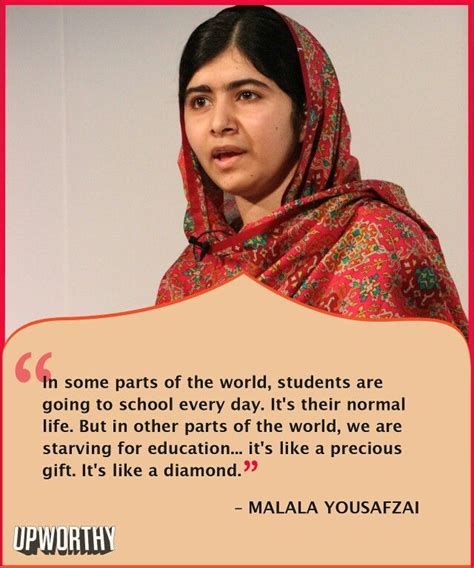 Malala Yousafzai | Malala quotes, Malala, Education quotes