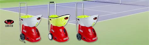 Lobster Sports EL02 Elite 2 Portable Tennis Ball Machine (21x14x20-Inch), Ball Machines - Amazon ...