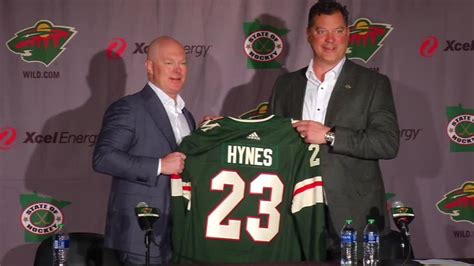 Wild introduce new head coach John Hynes, players discuss transition ...