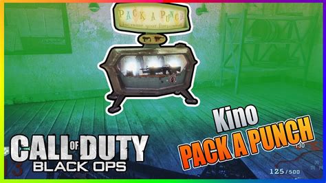 COD BO1: Kino Der Toten - Pack A Punch (PAP) Location Walkthrough - YouTube