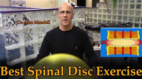 The Best Spinal Disc Exercise for Neck, Mid-Back, Lower Back Problems - Dr Mandell - YouTube