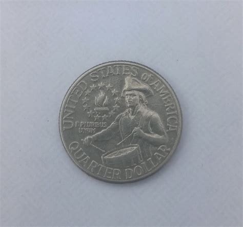 Rare US 1776-1976 D Bicentennial Quarter, filled Mint Mark | eBay