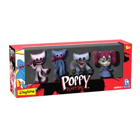 POPPY PLAYTIME - Vintage Collectible Figure Pack (Four Exclusive ...