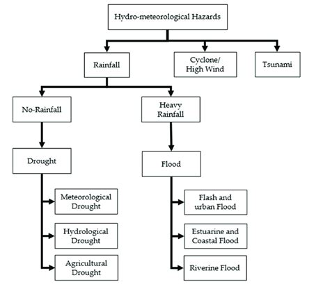 Types of hydro-meteorological hazards affecting Sri Lanka (information ...