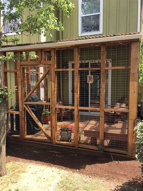 Join Portland's 2017 Catio Tour (photos) | Cat patio, Outdoor cat enclosure, Cat enclosure